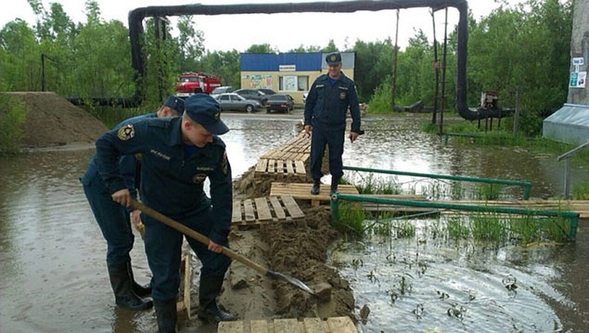 Паводок в сургуте 2024