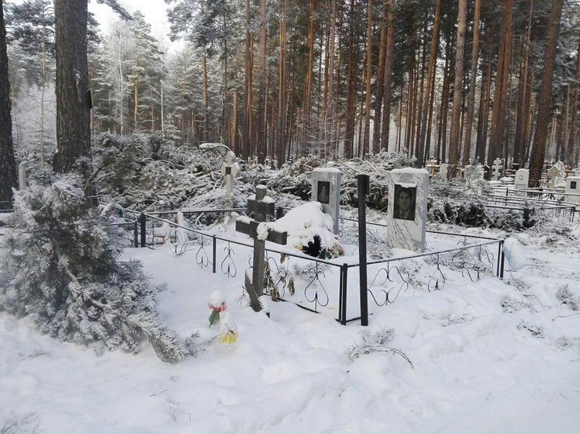 План червишевского кладбища